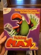 Talking Max 2 Virtual Pet Parrot Big Box PC Software (1999) NEW/SEALED RARE picture