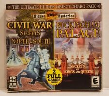 Hidden Mysteries PC MAC CD-ROM Civil War Buckingham Palace Secrets Game, Pre-own picture