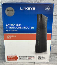 Linksys AC1900 Cable Modem Router 4 Port Dual-Band Wi-Fi Router CG7500 picture