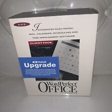 Vtg WordPerfect Office Client Pack 3.5 Diskettes Version 4.0 DOS Retro 5 Pack picture
