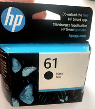 New Unused Genuine OEM HP 61 BLACK Ink Cartridge  Package Opened Dated Jan 2024 picture