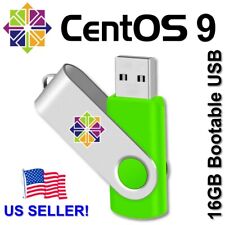 CentOS 9 Stream Linux Desktop USB Bootable Install Flash Drive GNU Cent OS 64Bit picture