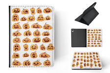 CASE COVER FOR APPLE IPAD|PUMPKIN FACES JACK O LANTERN picture