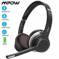 Mpow Office Trucker Bluetooth 5.0 Headset Noise Cancelling Wireless Headphones picture
