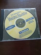 CD The Amazing Writing Machine ImagiMaker Broderbund Creative writing & drawing picture