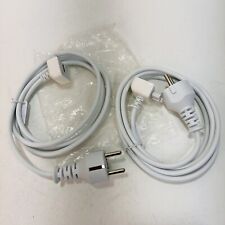 2X AC Adapter Volex EU Wall Plug Power Extension Cable for Apple MacBook Magsafe picture