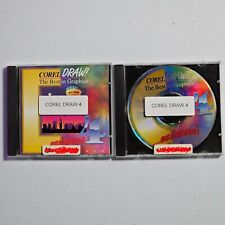 Vintage 1990s Corel Draw 4 CDROM for Windows 3.1 - 2 CDs picture