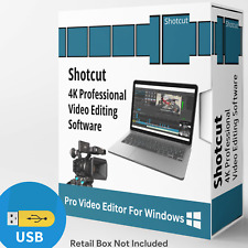 Shotcut Professional HD Video Editing Software Suite- 4K Movie for Windows - USB picture