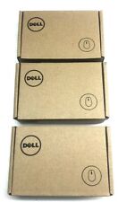 3 Pack Lot Genuine OEM Dell Wired USB Optical PC Mouse 3 Button MS116-BK 0XWP60 picture