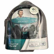 Logitech Clear Chat USB Headset Sealed Package. BRAND  NEW picture