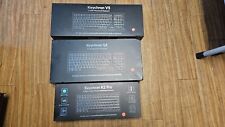 Bulk Lot 3 Keychron Mechanical Keyboards V5 Wired K2 Wireless Q5 Wired picture