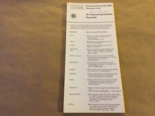 IBM Disk Operating System 360 Reference Card, Vintage Rare Early Computer Manual picture