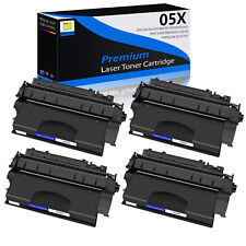 4 Pack High Yield Toner Cartridge Compatible For HP CE505X 05X LaserJet P2055 picture