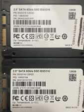LOT OF 2 Adata Sata 6gb/s SSD ISSS316 3D TLC ISSS316-128-GB 128GB SSD picture