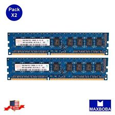 Hynix Memory 10600E 4GB (2 x2GB) Desktop PC RAM DDR3 2RX8 HMT125U7TFR8C-H9 picture