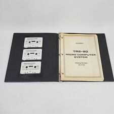 Vintage Original Radio Shack TRS-80 Algebra I Software & Manual 26-1702 picture