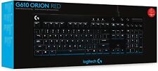 Logitech G610 Orion Cherry MX Red Backlit Mechanical Gaming Keyboard 920-007839 picture