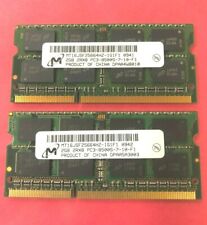 🔥Micron 4GB (2 x 2GB) 2Rx8 PC3-8500S COMPUTER RAM MEMORY  MT16JSF25664HZ-1G1F1 picture