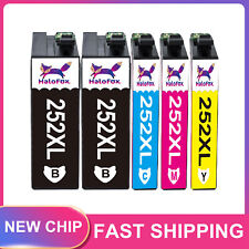 5PK T252XL 252XL High Yield Ink For Epson WorkForce WF-3620 WF-3640 WF-7610 picture