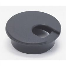 Hillman 2 in. Plastic Desk Grommet (3-Pack) - Black picture