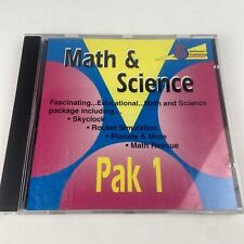 Math And Science Pak 1 RSL software publishing CD 1995 DOS Windows picture