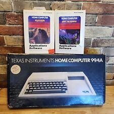 Texas Instruments TI-99/A4 Home Computer In Box With Adapter, Software, Manual picture