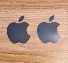 Apple Logo 2 Stickers Genuine Midnight Blue MacBook iPad Bumper Window Decal picture