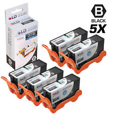 LD Compatible Lexmark 100XL / 100 14N1068 5pk High Yield Black Inkjet Cartridges picture