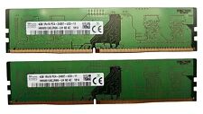 SK Hynix 8GB (2x4GB) RAM PC4-19200 DDR4-2400T SDRAM HMA851U6CJR6N-UH picture