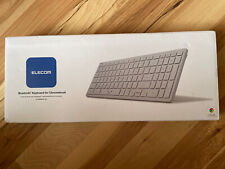 ELECOM Bluetooth Keyboard For Chromebook (Gray) TK-CB03BPGF-EN - New Open Box picture