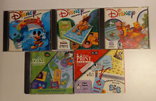 Vintage Disney Print Studio PC Lot of 5: Tarzan-Pooh-Bug's Life-101 Dalmations picture