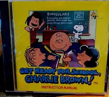 Get Ready For School Charlie Brown CD ROM, New, Sealed picture