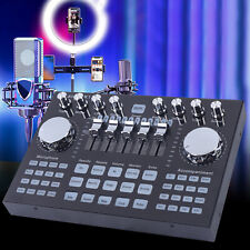Digital Audio Mixer Live Sound Card K1 Audio Mixing Console Computer Phone DC 5V picture