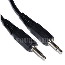 6ft - 3.5mm Male to Male Mono Audio Patch Cable Cord 1/8
