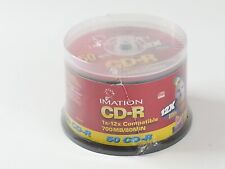 NEW Sealed Imation CD-R Discs 700MB 80MIN 12x 50 Pack Recordable Media Spindle picture