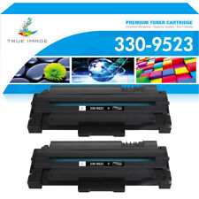 2 Pack Black 330-9523 Toner Cartridge Compatible With Dell 1130 1130N 1133 1135N picture