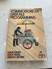 Commodore 64 Data File Programming Vintage Book picture
