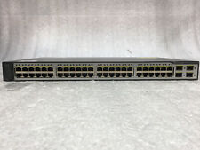 Cisco Catalyst WS-C3750V2-48PS-S V05 48-Ports Rack-Mountable Network Switch picture