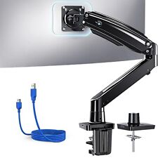HUANUO Single Monitor Arm Holds 26.48 lbs, Ultrawide Computer Monitor Stand picture