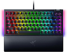 NB Razer BlackWidow V4 75% Mechanical Gaming Keyboard (Orange Switch) Black picture