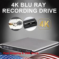 Genuine Bluray Burner External USB3.0 Super Slim DVD BD Recorder Drive Silver YU picture