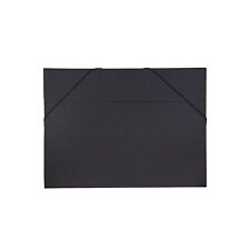 JAM Paper Kraft Portfolio with Elastic Closure Jumbo 14 1/2 x 19 1/2 x 1/2 Black picture
