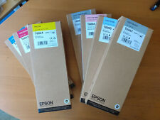 GENUINE EPSON ink 7 cartridges: T6062, T6063, T6064, T6065, T6066, T6067, T6069 picture