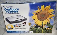 NEW Visioneer One Touch 9320 USB Flatbed Scanner w/ Slide & Negative Adapter picture