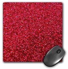 3dRose Red Faux Glitter - photo of glittery texture - glam matte sparkly bling - picture