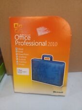 Microsoft Office Professional 2010 DVD Full Retail Box w/Product Key COA Sticker picture