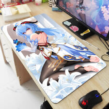 70x40cm Genshin Impact Girls Mouse Pad Keyboard Mice Game Mouse Play Mat Y26 picture