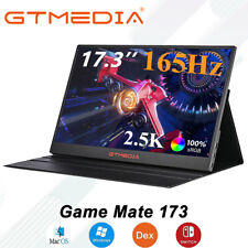 GTMEDIA 165Hz 17.3 Inch Portable Gaming Monitor 2.5K Screen Extender HDMI USB C picture
