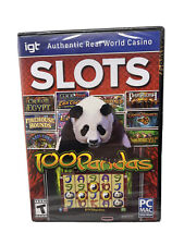 IGT Authentic Real World Casino Slots 100 Pandas (Pc Mac,Dvd-Rom, 2015) picture