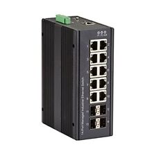 Black Box Industrial Gigabit Ethernet Switch - Extreme Temperature, 5-Port picture